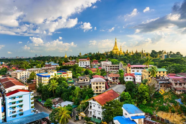 Янгон, город Мьянма — стоковое фото