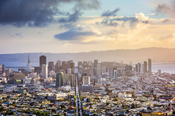 San Francisco silüeti — Stok fotoğraf