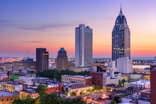 Mobile, Alabama Skyline — Stockfoto
