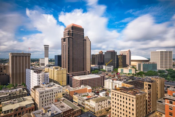 Nova Orleães Downtown Skyline — Fotografia de Stock