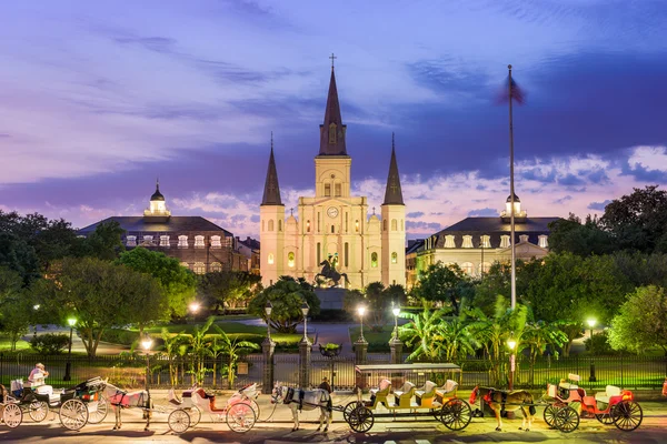 Plaza de la Ciudad de Nueva Orleans — Foto de Stock