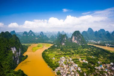 Guilin, Çin Karst dağlar