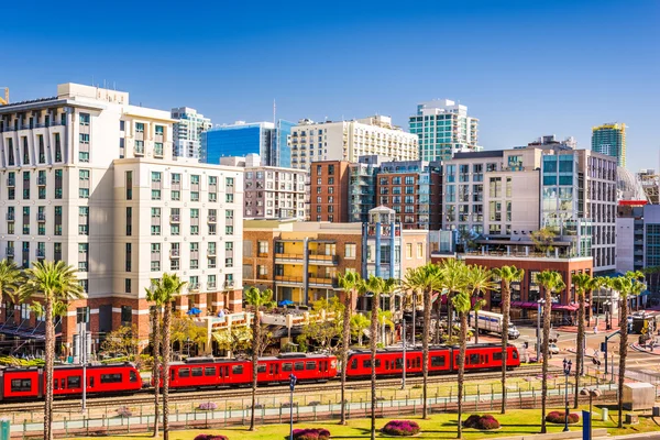 Gaslamp Quarter a San Diego — Foto Stock