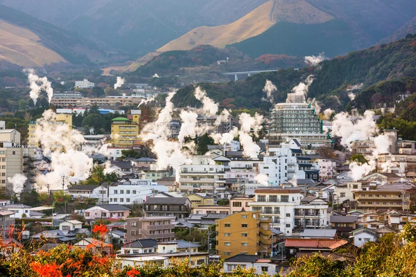 Beppu, Cityscape Jepang — Stok Foto