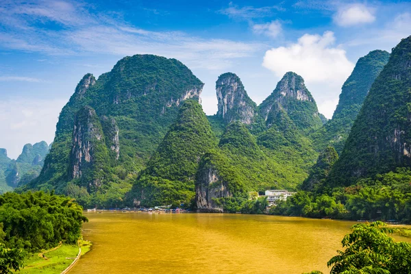 Guilin, Cina Montagne carsiche — Foto Stock