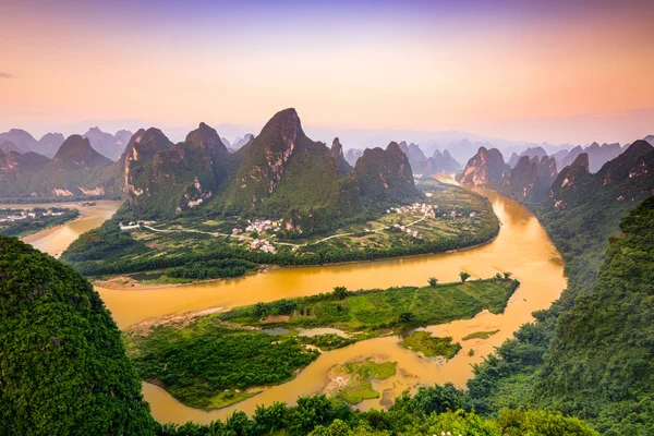 Montañas Karst de China — Foto de Stock