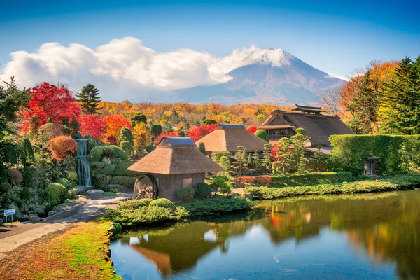 Mt. Fuji op Oshino Hakkai — Stockfoto