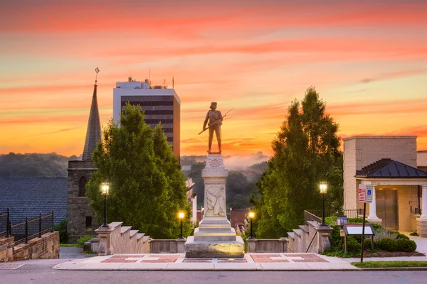 Lynchburg, w stanie Wirginia pomnik taras — Zdjęcie stockowe