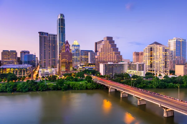 Austin, horizonte de texas — Foto de Stock