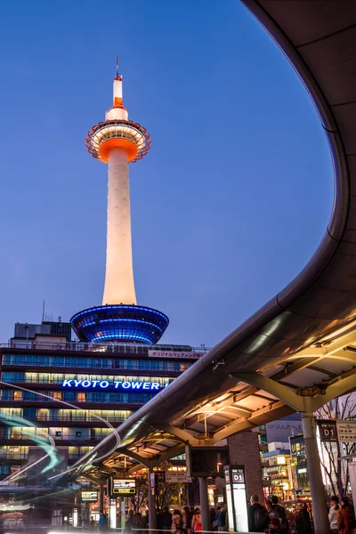 일본 교토 타워 — 스톡 사진