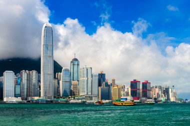 Hong kong manzarası