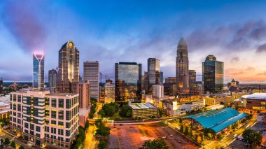 Charlotte, North Carolina manzarası