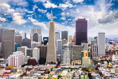 San Francisco, California Skyline clipart