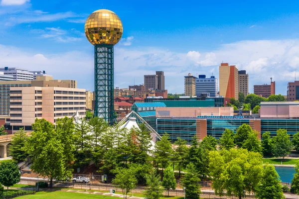 Skyline de Knoxville, Tennessee — Fotografia de Stock