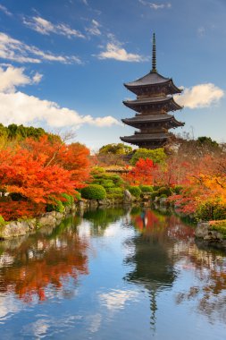 Toji Pagoda Japonya'da