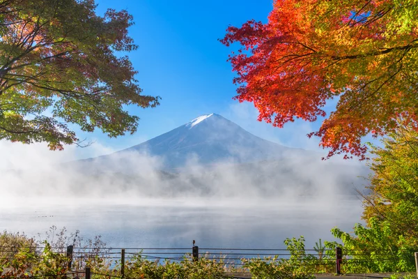 Mt. Fuji восени — стокове фото