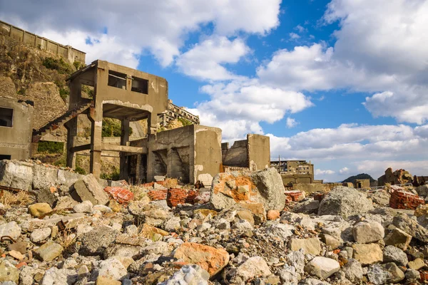 Gunakanjima στο Ναγκασάκι, η Ιαπωνία — Φωτογραφία Αρχείου