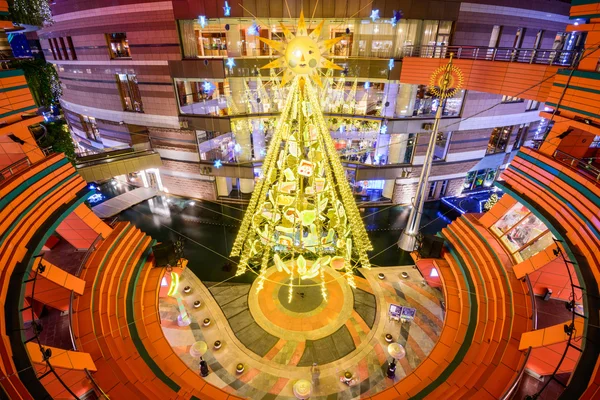 Cidade do canal em Fukuoka, Japão — Fotografia de Stock