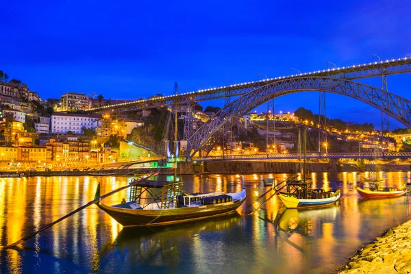 Porto, Portugália-a folyó — Stock Fotó