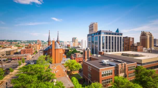 Vista da cidade de Birmingham, Alabama — Vídeo de Stock