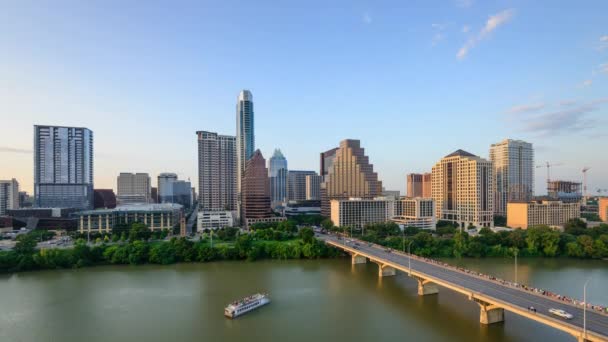 Austin, skyline di texas — Video Stock