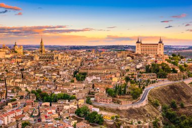Toledo, İspanya manzarası