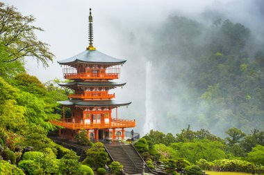 Nachi tapınak Japonya'da