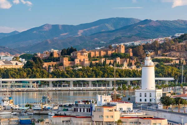 Málaga, Espanha Skyline — Fotografia de Stock