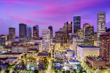 Houston, Texas Skyline clipart