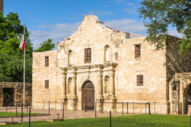 The Alamo in Texas clipart