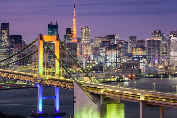 Tokyo, Japonsko panoráma — Stock fotografie