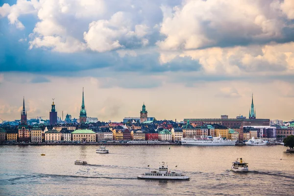 Stockholm, İsveç manzarası — Stok fotoğraf