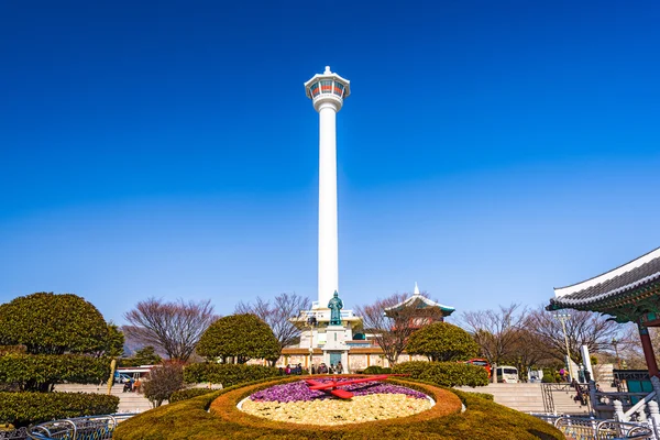 한국 부산 타워 — 스톡 사진