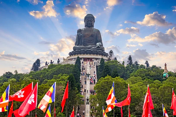 Großer Buddha von hong kong — Stockfoto