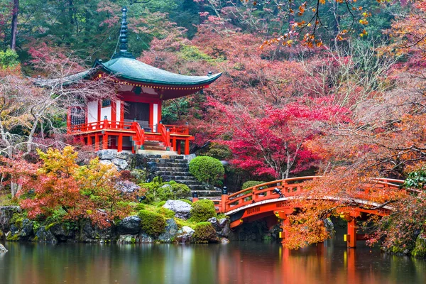 Daigo-ji Tempel im Herbst — Stockfoto