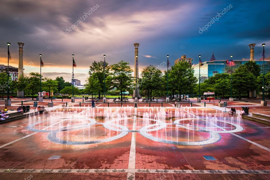 On the Grid : Centennial Olympic Park Centennial olympic park dr