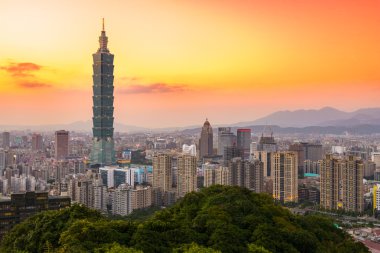 Taipei, Tayvan manzarası