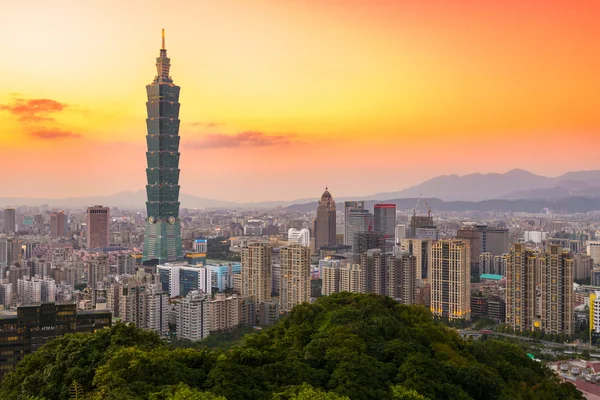 Taipei, skyline de taiwan — Photo