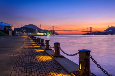 Shimonoseki, Kanmon Boğazı
