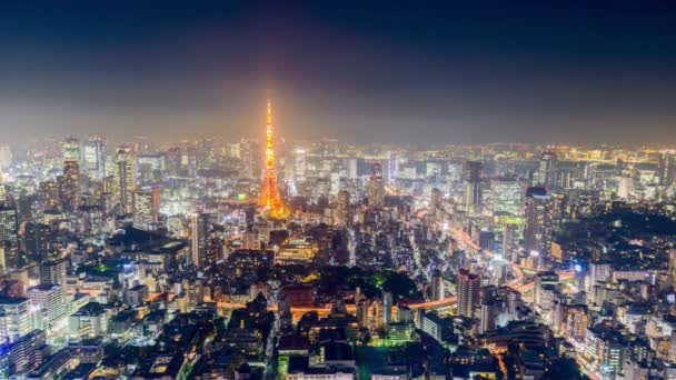 Tóquio Japão Time Lapse — Vídeo de Stock
