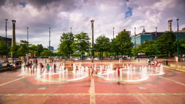 Centennial Olympic Park — Stock Video