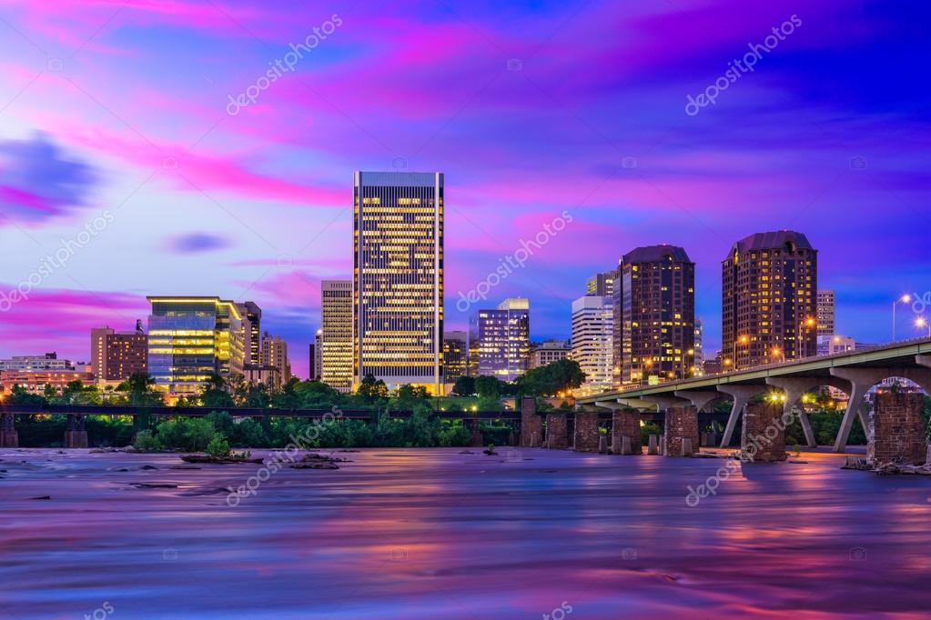 Richmond, Virginia Downtown Skyline — Stock Photo © sepavone 123743822