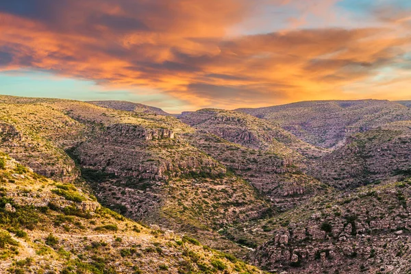 Carlsbad Cavern National Park New Mexico Usa Med Utsikt Över — Stockfoto