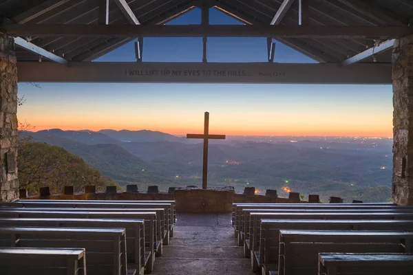 Cleveland Südkarolina November 2020 Pretty Place Chapel Morgengrauen — Stockfoto