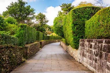 Chiran, Kagoshima, Japonya Samuray Bölgesi.