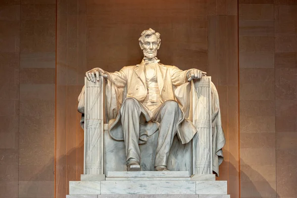 Lincoln Memorial Στην Ουάσιγκτον Ηπα — Φωτογραφία Αρχείου