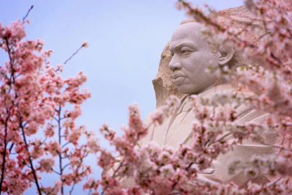 Washington April 2015 Das Denkmal Für Den Bürgerrechtler Martin Luther — Stockfoto