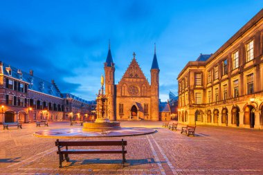 Lahey, Hollanda sabah saatlerinde Ridderzaal 'da.