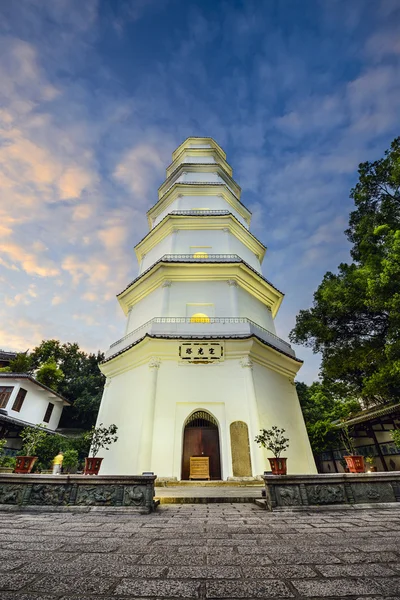 Pagode branco de Fuzhou, China — Fotografia de Stock