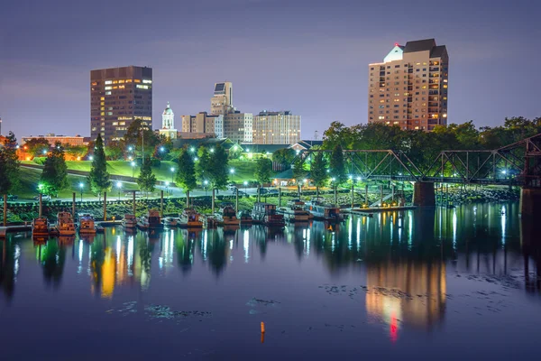 Augusta, georgien skyline — Stockfoto